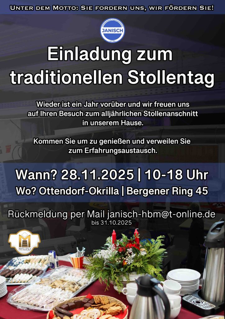 Einladung Stollentag